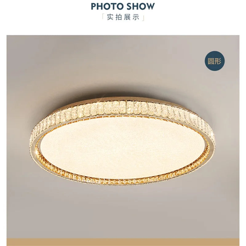 WPD Modern Simple Ceiling Lamps Creative LED Crystal Decorative For Home  Lighting