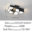 Nordic Designer Combination Honeycomb LED Indoor Ceiling Lamp,Remote Dimming Lustres Living Room Pendant Light Bedroom Decor