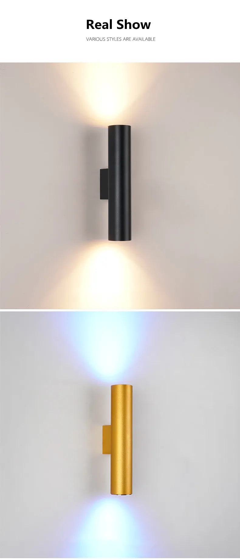 Nordic Interior Wall Led Light Modern Minimalist Aisle Stair TV Background Lamp Indoor Bedside Living Room Decoration Wall Light