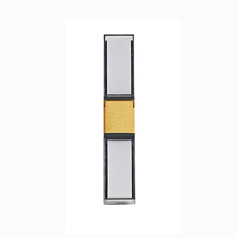 IP65 Waterproof 12W Outdoor Lighting Led Wall Lamp Modern Aluminum Surface Mounted Led Garden Stairs Porch Light AC110V 220V