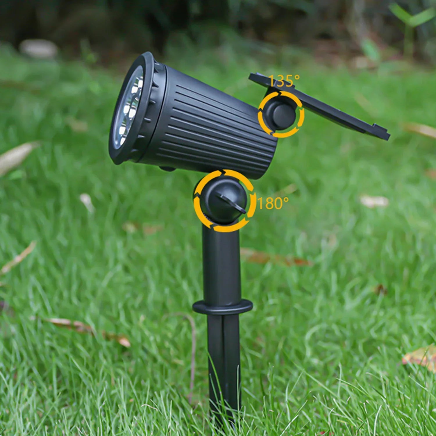 9LED Solar Powered Lights Outdoor Garden Waterproof IP65 Wall Lamps Motion Sensor Light Spotlight Path Yard Lawn Landscape Decor