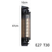 Retro Industrial Iron Wall Light Corridor Staircase Restaurant Loft Wall Sconce Bedroom Bedside Lamp Home Decor Indoor Lighting