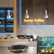 American Chrome restaurant Dining rooom Chandelier light aisle coffee shop cafe bar Club Kitchen table pendant light Bedroom Lam