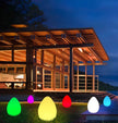 Luminous dinosaur egg lawn solar LED outdoor lighting solar lights outdoor garden decoration outdoor garden lights