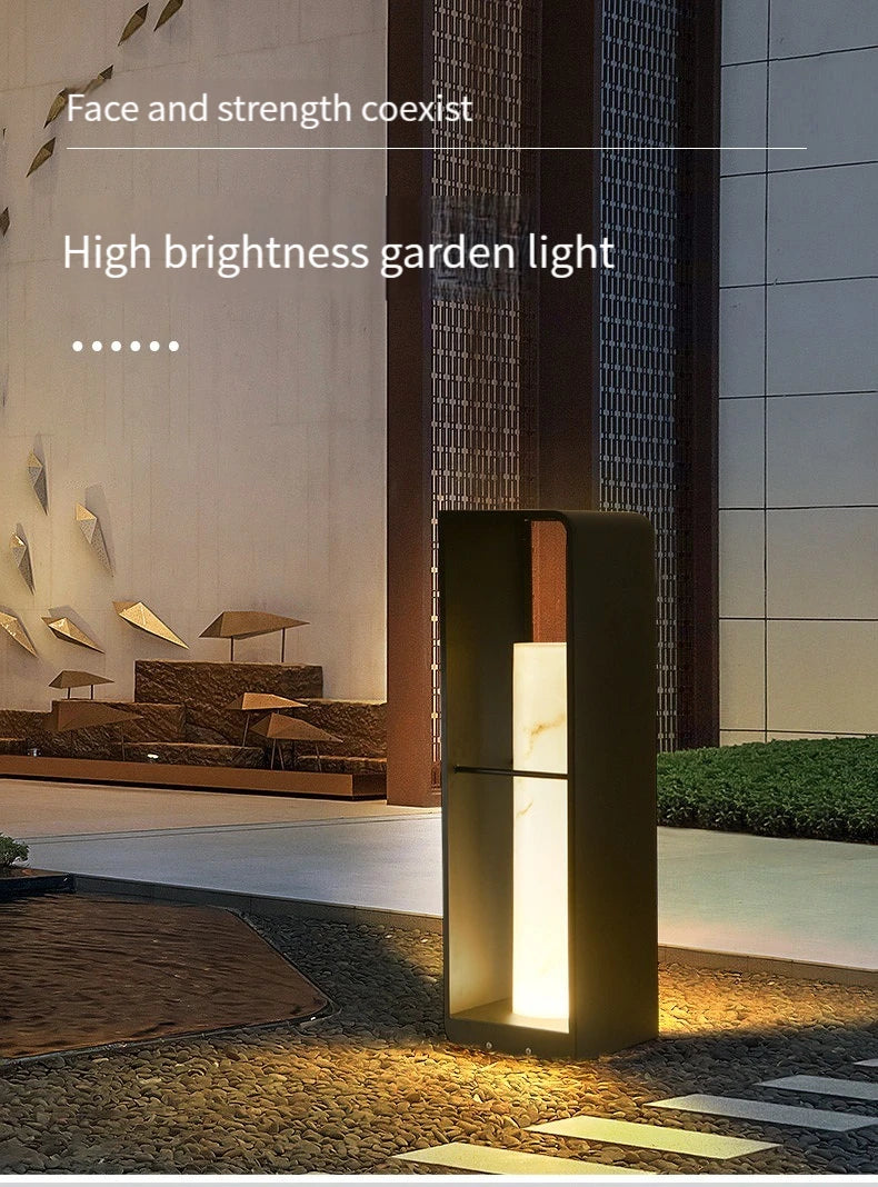 Garden Light Solar LED Light Fence Light Outdoor Waterpoof Landscape Lighting Lawn Lamp Villa Courtyard Decor Floor Lamps