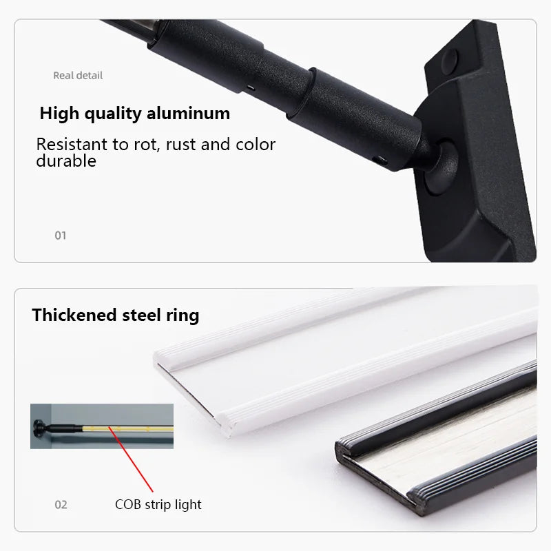 Minimalist LED Skyline Linear Light COB Modern Wall Lamp for Living Room Bedroom Art Exhibition Wall DIY Decor Strips Sconce