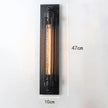 American Flute Wall Lamp Unique LOFT Restaurant Bar Grill Hallway Iron Wall Light Rustic Industrial Decor Edison Bulb Fixture