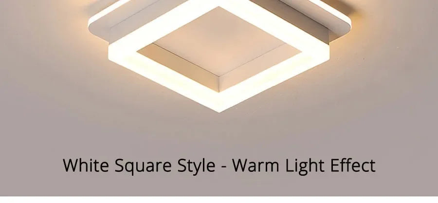 Modern LED Chandelier Indoor Lighting For Corridor Hallway Surface Mounted Acrylic Ceiling Light Dimmable Lamp Lustres HOME Deco