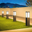 E27 Outdoor Path Light 40/60/80CM Pathway Post Light Waterproof Landscape LED Bollard Lighting Garden Backyard Lantern Lawn Lamp