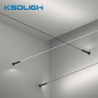 Minimalist LED Skyline Linear Light COB Modern Wall Lamp for Living Room Bedroom Art Exhibition Wall DIY Decor Strips Sconce