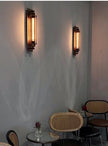 American Flute Wall Lamp Unique LOFT Restaurant Bar Grill Hallway Iron Wall Light Rustic Industrial Decor Edison Bulb Fixture