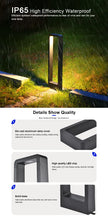 60Cm 80cm Waterproof Solar Garden Light Landscape Passage Highlighting Modern Light Emitting Diode Bollards Light