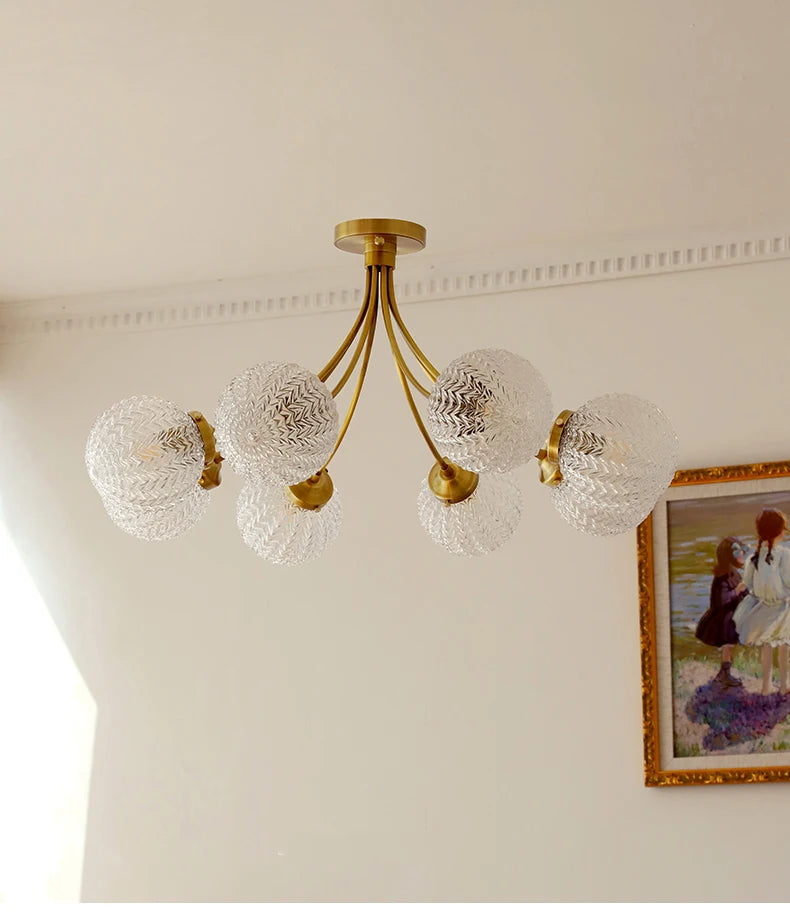 2025Modant Creative Glass Ball Acrylic Designer Ceiling Light for Living Room Bedroom Villa Home Decoration Hanging Light