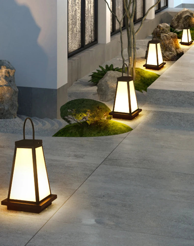 Outdoor Waterproof Courtyard Lawn Lamp Villa Garden Yard Floor Lamps Landscape Garden Japanese Garden Lawn Light