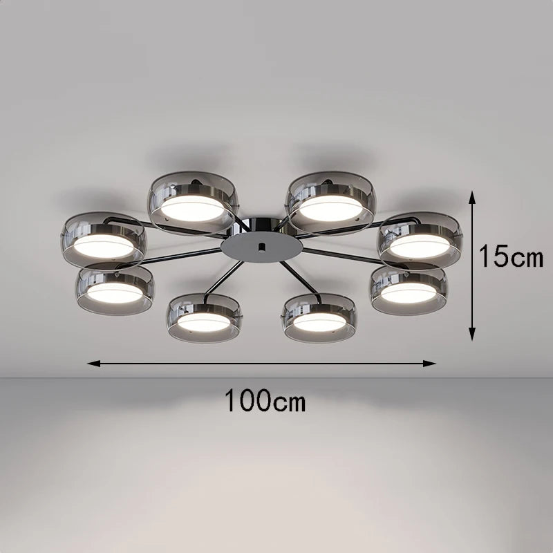 2025Nordic Home Decor Dining Room Pendant Lamp Lights Indoor Lighting Ceiling Lamp Hanging Light Chandelier Lamps for Living