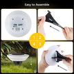 1/4Pack Solar Ground Lights,14LED Waterproof Outdoor Landscape Light, LED Lawn Lamp, for Garden Pathway Yard Deck Camping Decor