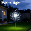 LED Firework Garden Decor Lights Solar Power Waterproof Outdoor Path Solar Lawn Lamp for Villa Patio Balcony Street
