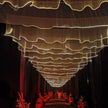 Luminous ceiling LED waterproof light strip Outdoor camping Restaurant Attraction Atmosphere Wedding ceiling decoration