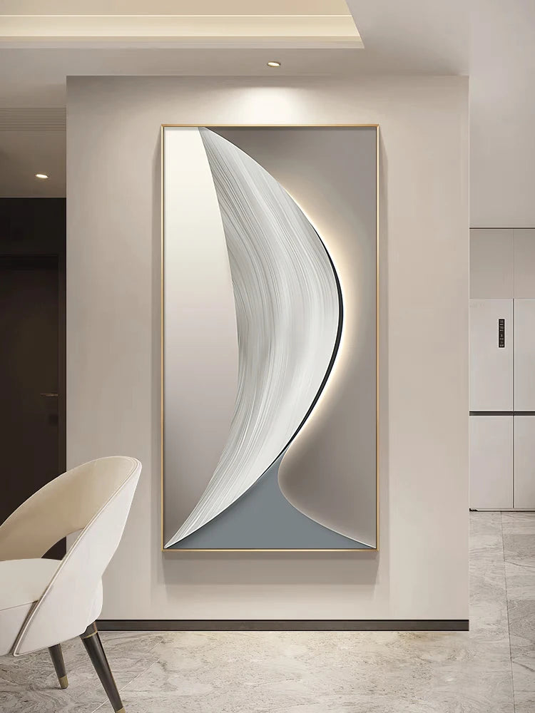 Entrance Foyer Decoration Painting Light High-end Ornament Led Room Light Interior Wall Lamp Home Decoration Item Picture