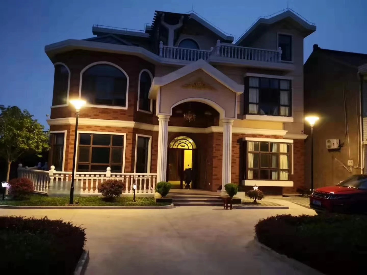 Pole Mounted Solar Energy Led Street Lamp with CE for Outdoor Street Road Pathway Garden Lawn Park Yard Patio Gate Landscape