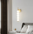 Nordic Wind Gourd Wall Lamp Minimalist LED Milky White Light For Living Room Study Bedroom Bedside Home Decoration Light Fixture