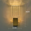 Modern Bubble Crystal LED Wall Lamps Bathroom Dresser Living Room Bedroom Mirror Wall Sconces Indoor Decoration Lighting Lustres