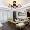 VIOLET Modern Crystal Ceiling Light American Country LED Creativity Living Room Dining Room Bedroom Coffee shop clothing store