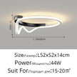Villa Office LED Chandelier New Shape For Foyer Bedroom Dining Room Studyroom Hotel Restaurant Living Room Kitchen Indoor Lamp