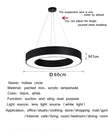 Creative Hexagonal Led Lamps Office Chandelier Round Simple Y-shaped splicing Special-Shaped Chandelier Gym Office Light