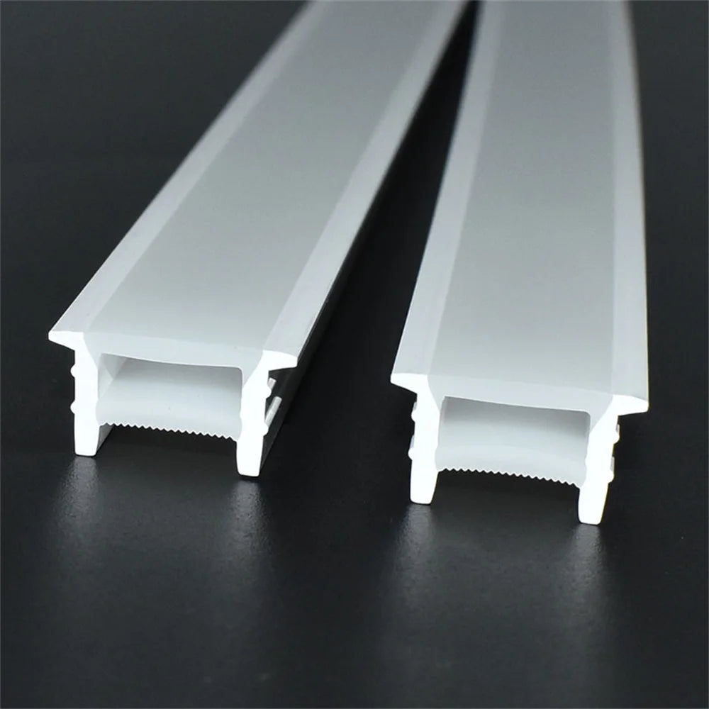 1-10M LED Neon Rope Tube Recessed Silicone Diffuser Channel For WS2811 RGB Indoor Decor Outdoor Waterproof Flexible Strip Light