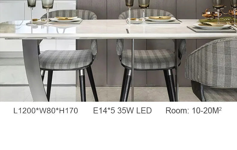 2026 Pendant Light For Bedroom Living Room Kitchen Dining Table Bar Home Decor Modern LED Glass Tile Suspension Lamp Smoke Gray
