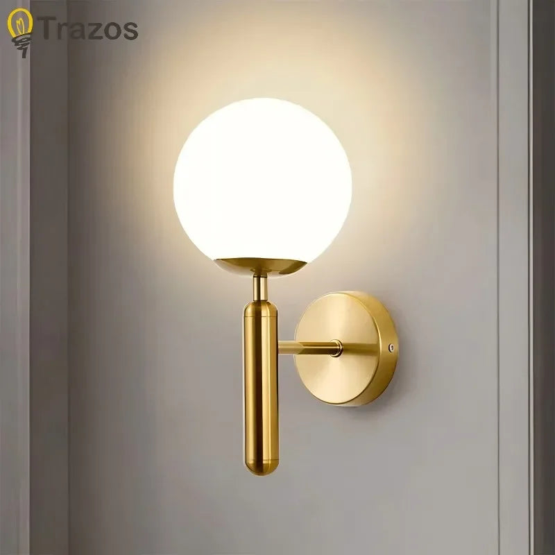 Simple Modern LED Wall Lamps are Suitable For Hotel Bedroom Bedside Living Room Home Decoration Lamps Aisle Wall Lamps