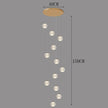 Modern Stair chandelier Pendant lights indoor lighting Ceiling lamp hanging light led Chandeliers for living room indoor lightin