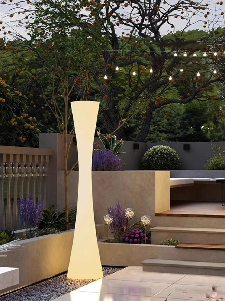 Luminous floor lamp lawn solar LED outdoor lighting solar outdoor garden decoration outdoor garden light street lamp