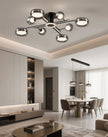 Nordic home decoration salon bedroom decor smart led lamp lights for room dimmable Ceiling light lamparas indoor lighting