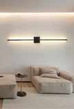 Modern LED Wall Lamp Minimalist Led Light Bedroom Bedside Long Strip Wall Sconces Living Room Sofa Home Indoor Lighting Fixture