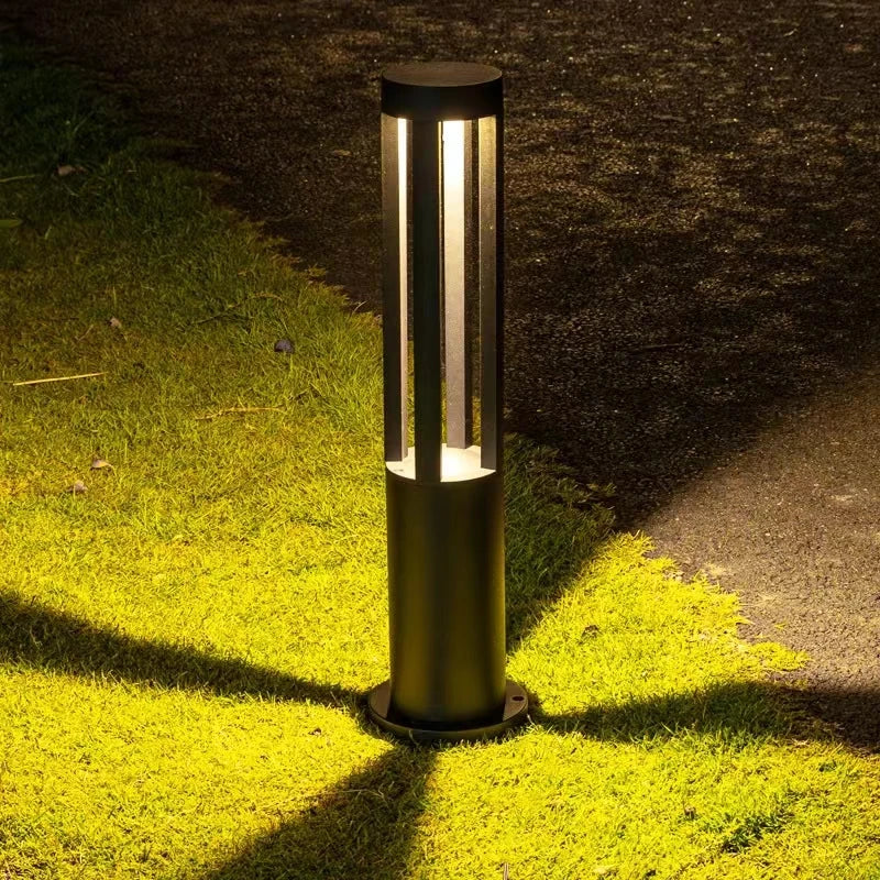 ASANZUO Outdoor Waterproof Lawn Lamp Aluminum Landscape Light Villa Garden Light LED Street Light Courtyard Standing Lamp