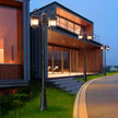 Double Ended Courtyard Outdoor Waterproof Lawn Landscape Community Villa Garden Light