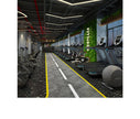 Arrow chandelier LED modeling light Office gym Internet cafe store Shopping mall corridor aisle V-shaped industrial wind light