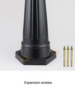 Led Villa Garden Outdoor Waterproof Household Retro Double Head Community Outdoor Courtyard Street Lamp ≈230CM