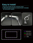 Office Extra Large Workshop LED Light 6500K Garage Ceiling Light Shop Light for Car Detailing Gym Supermarket Show  customized