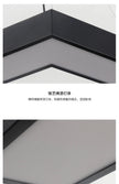 Arrow chandelier LED modeling light Office gym Internet cafe store Shopping mall corridor aisle V-shaped industrial wind light
