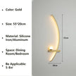 Nordic LED Wall Lamp Stripes Wall Sconce for Bedroom Bedside Living Room Study Stairs Home Decor Indoor Lighting Fixture Luster