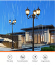 Waterproof high LED retro outdoor landscape courtyard 3m European style outdoor lawn lamp villa household garden street lighting