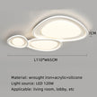 Creative Mango Living Room Lights Modern Simple LED Ceiling Lamp Bedroom Kids Room Lighting Home Decor Dining Ceiling Chandelier
