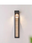 Waterproof Outdoor Wall Light Natural Stone Exterior IP65 Weather-Resistant Lighting for Garden Porch Balcony Villa & Patio Deco