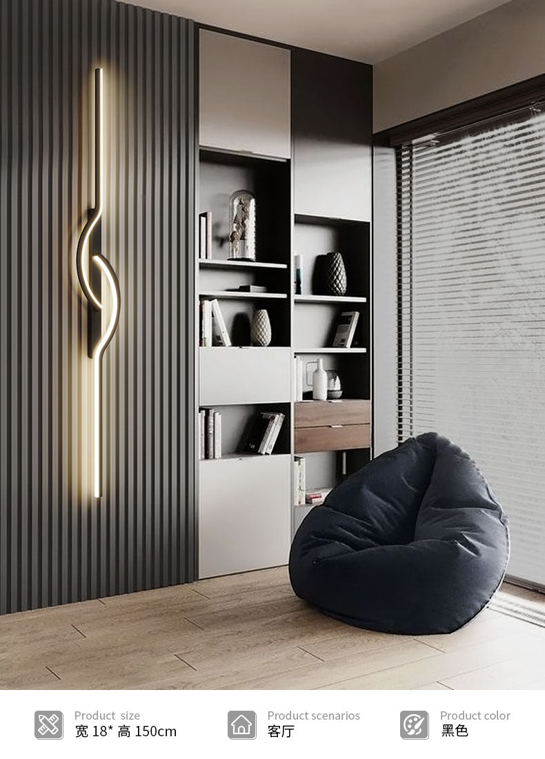 Led Bedside Wall Sconce Lamp For Living Room Bedroom Stair Modern Art Interior Wall Lights Light Fixture Night Lamps Home Decor