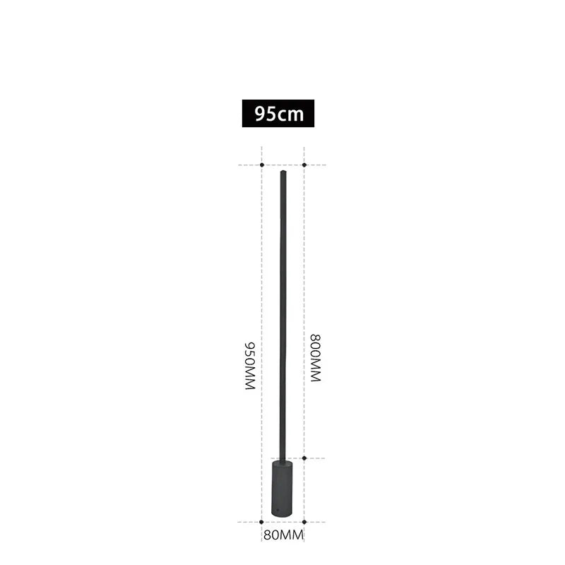 New Arrival Modern Outdoor LED Long Lawn Light Waterproof IP65 110V 220V LED Street Lamp For Villa Garden Park Landscape Adorn