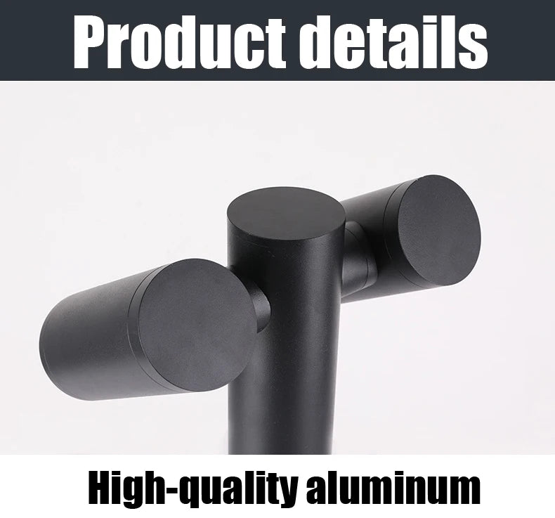 Outdoor Double Head Can Be Rotated 180° Lawn Light Creative Garden Garden Light Villa Garden LED Garden Light