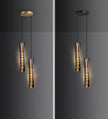 Nordic Minimal LED Pendant Lights Tubes Shaped Chandeliers Home Decor Dinning Living Rooms Villa Island Counter Lighting Fixture